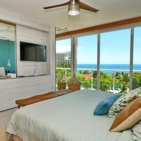 Beachfront Apartment Blue Vista Cancún Kültér fotó