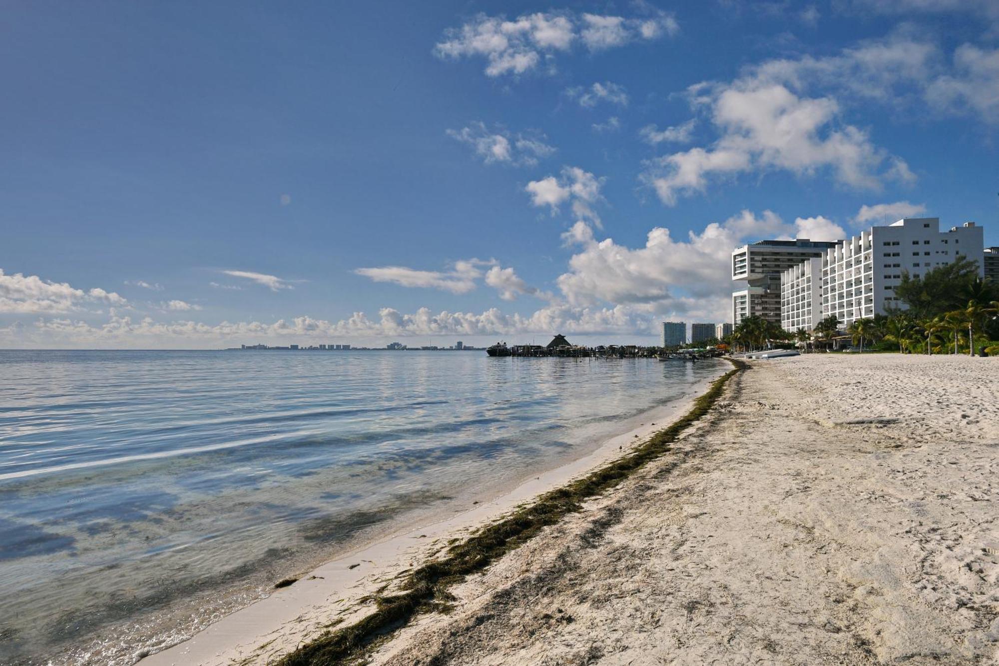 Beachfront Apartment Blue Vista Cancún Kültér fotó